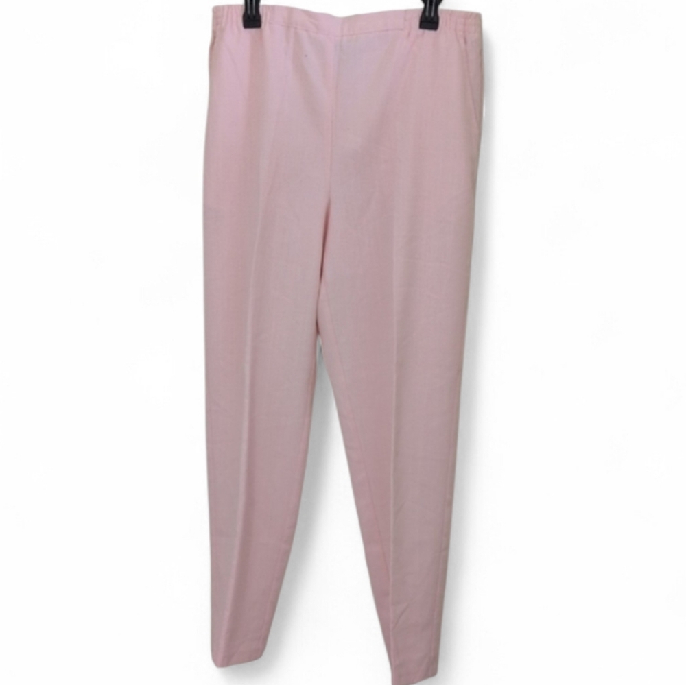 NWOT Koret Light Pink/Purple/Oatmeal NWOT Pants, Size 12 Pleated.